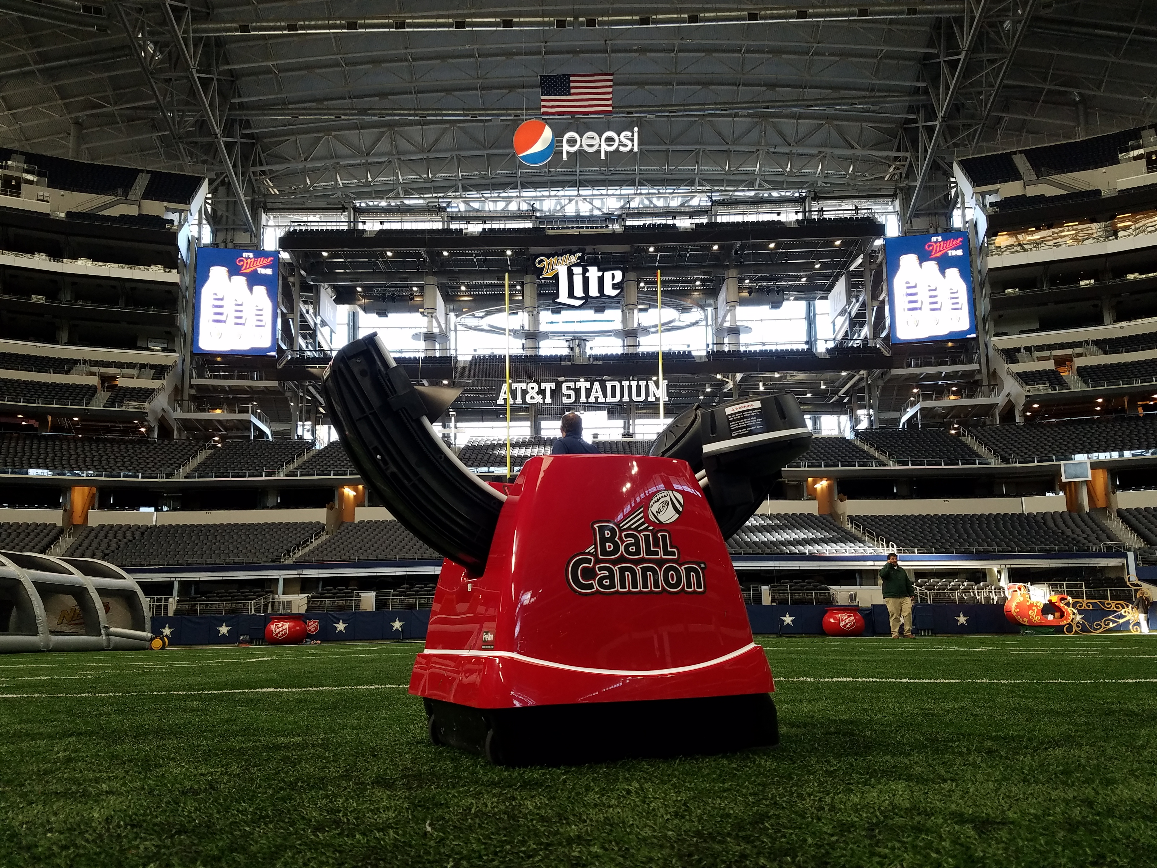 Ball Cannon at the Easton Garlic Fest
