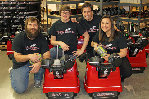 The Ball Cannon team 