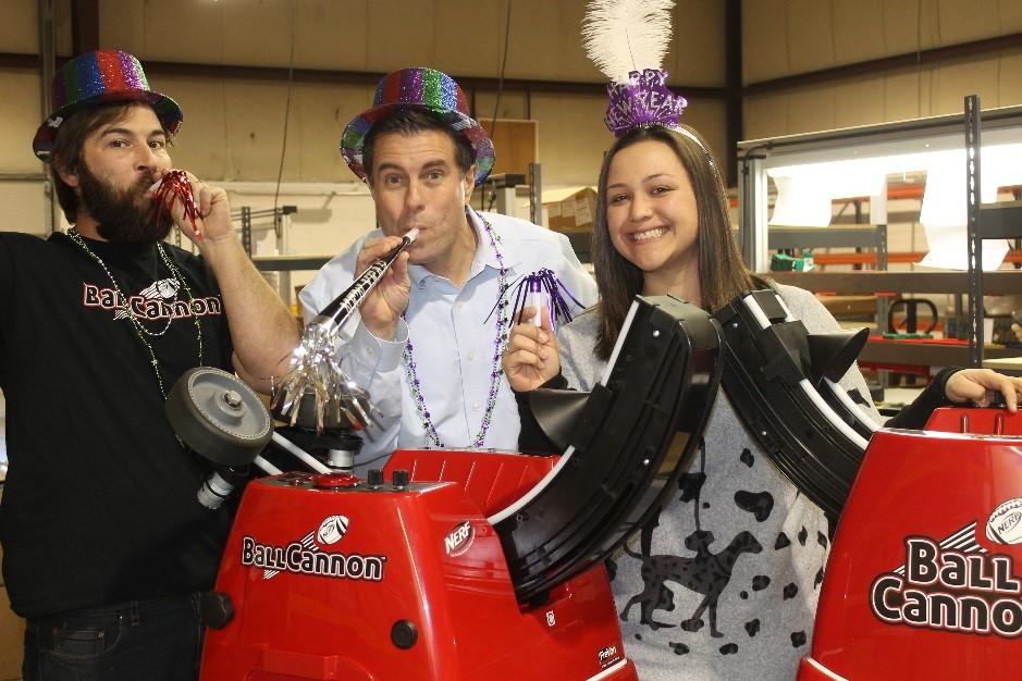 Jason, Fred & Kiana celebrate a great start to 2016! 