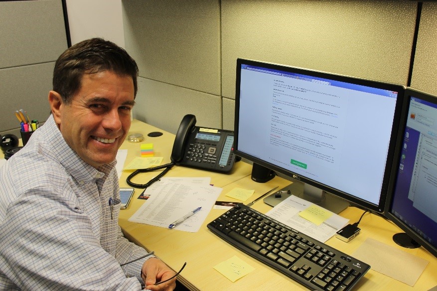 Fred and Kiana preparing to mail the Kickstarter rewards